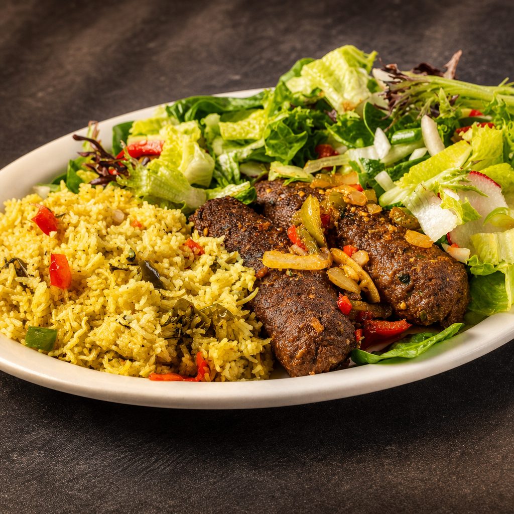 Sheesh Kebab Platter (TWO).
