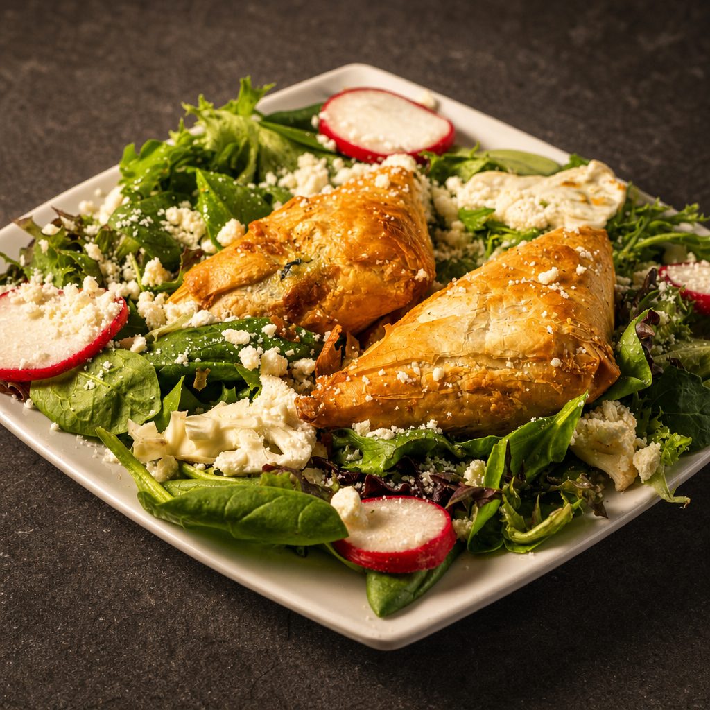 Spanakopita (Greek Spinach Cheese Pie).