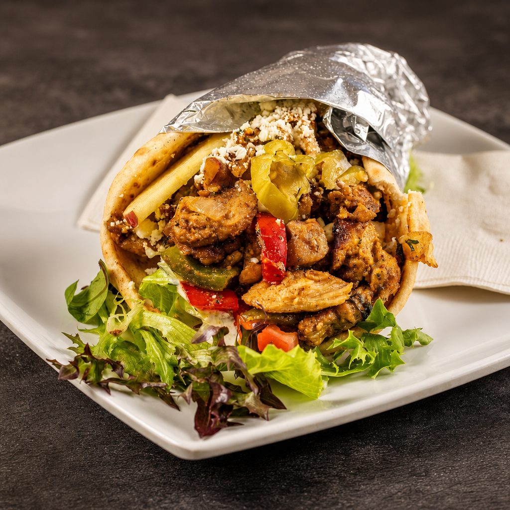 Chicken Shawarma Gyro.